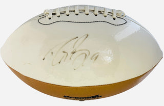 Drew Brees Autographed Premium Football (JSA)