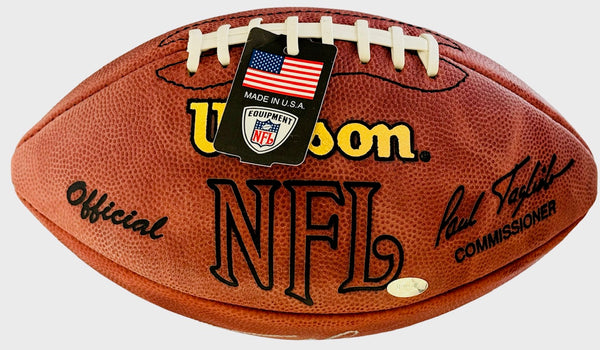 Terrell Owens Autographed Official Wilson NFL Football (Mounted Memories)