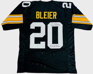 Rocky Bleier Autographed Pittsburgh Steelers Jersey (JSA)