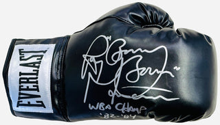 Ray Boom Boom Mancini Autographed Black Everlast Right Boxing Glove