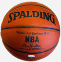 Magic Johnson Autographed Spalding Official All Surface Basketball (JSA)