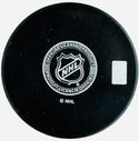 Adam Oates HOF 12 Autographed Boston Bruins Puck (JSA)