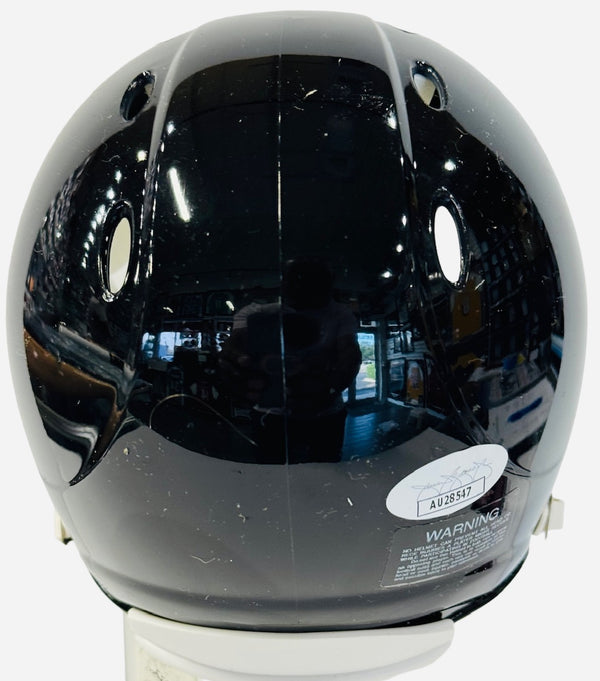 burt reynolds signes football helmet Burt Reynolds Autographed The Longest Yard Mini-Helmet (JSA)