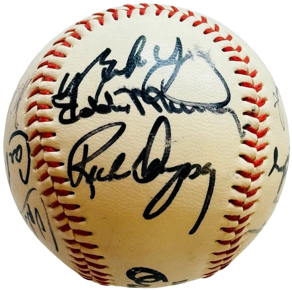 Baltimore Orioles Greats Signed Orioles Logo Baseball