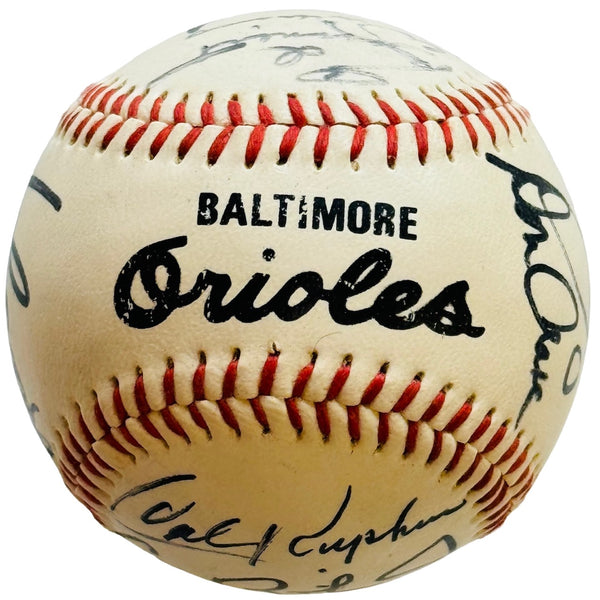 Baltimore Orioles Greats Signed Orioles Logo Baseball