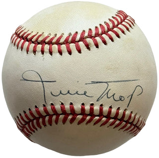 Willie Mays Autographed Official National League Baseball (JSA)