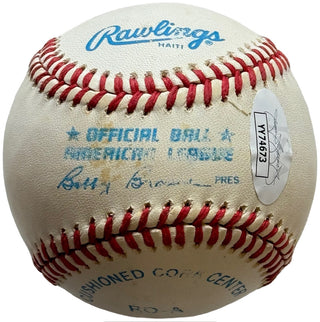 Mickey Mantle Autographed Official American League Baseball (JSA)