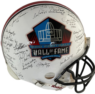 Pro Football Hall of Fame Signed Authentic Hall of Fame Helmet (JSA)