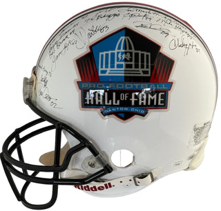 Pro Football Hall of Fame Signed Authentic Hall of Fame Helmet (JSA)