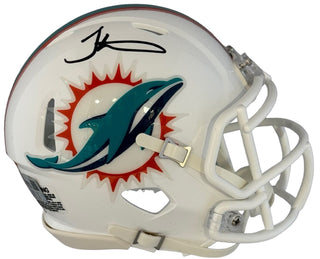 Tyreek Hill Autographed Miami Dolphins Speed Mini Helmet (Fanatics)