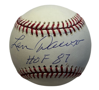 Len Dawson Autographed Official Major League Baseball