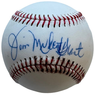 Jim Mudcat Grant Autographed Official League Baseball