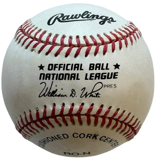 Manny Sanguillen Autographed Official National League Baseball