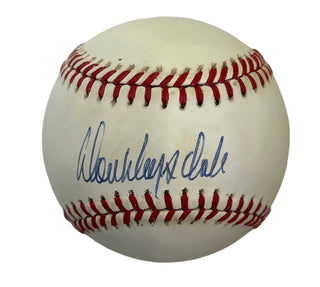 Don Drysdale Autographed Official National League Baseball (BECKETT)