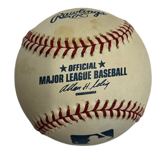 Robert William Andrew Feller Autographed Official Major League Baseball