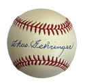 Chas. Gehringer Autographed Official American League Bobby Brown Baseball
