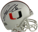 Greg Olsen Autographed Hurricanes Mini Helmet