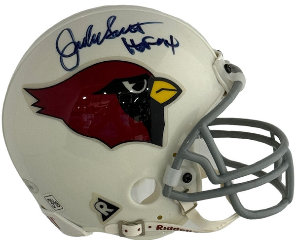 Jackie Smith Autographed Cardinals Mini Helmet (TriStar)