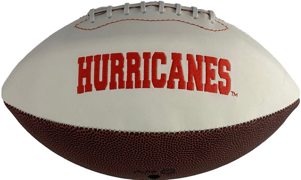 Howard Schnellenberger autographed Hurricanes Football (PSA)