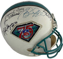 75th Anniversary Multi Signed Autographed Helmet 11 Signatures