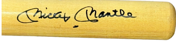Mickey Mantle Autographed Worth Bat (JSA)