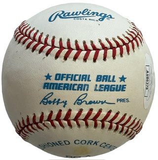 Reggie Jackson Autographed Official American League Baseball (JSA)