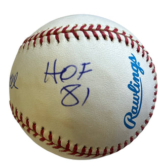 Ernie Harwell HOF 81 Autographed Official American League Baseball