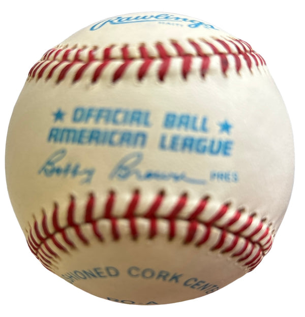 Billy Herman Autographed American League Baseball