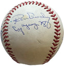 New York Yankees Cy Young Winners Autographed Official American League Baseball