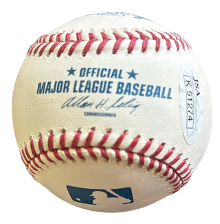 Evan Longoria autographed Official Major League Baseball (JSA)