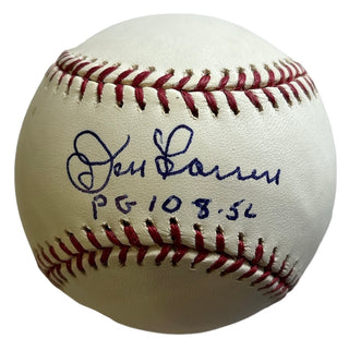 Don Larsen "PG 10-8-56" Autographed Official Major League Baseball