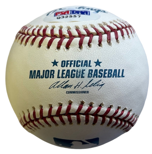 Lee Mac Phail HOF 98 Autographed Official Major League Baseball (PSA)