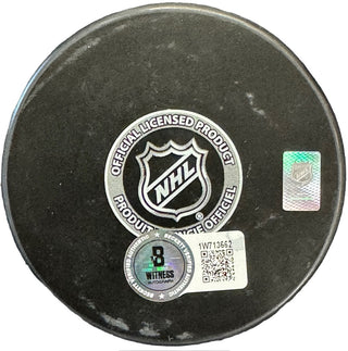 Ryan Lomberg Autographed Official Panthers Puck (Beckett Witness)