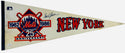 Tom Seaver Signed New York Mets 25th Anniversary Pennant (JSA)