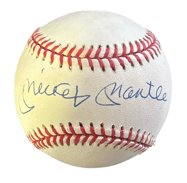 Mickey Mantle Autographed Baseball (JSA)