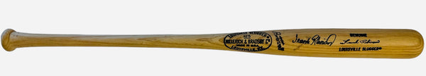 Frank Robinson Autographed Louisville Slugger R161 Bat (JSA)