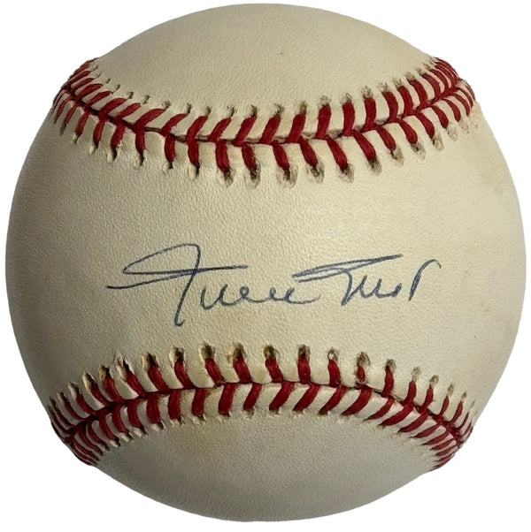 Willie Mays Autographed Official National Baseball (JSA)