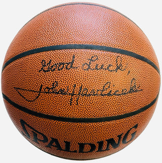 John Havlicek Autographed Spalding Indoor/Outdoor Basketball