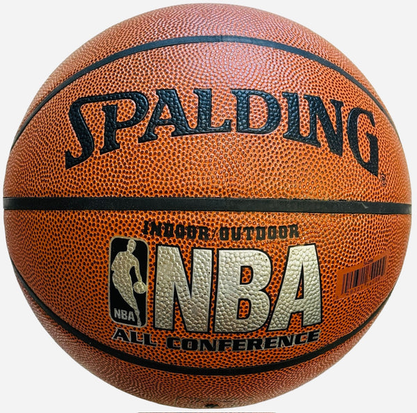 John Havlicek Autographed Spalding Indoor/Outdoor Basketball