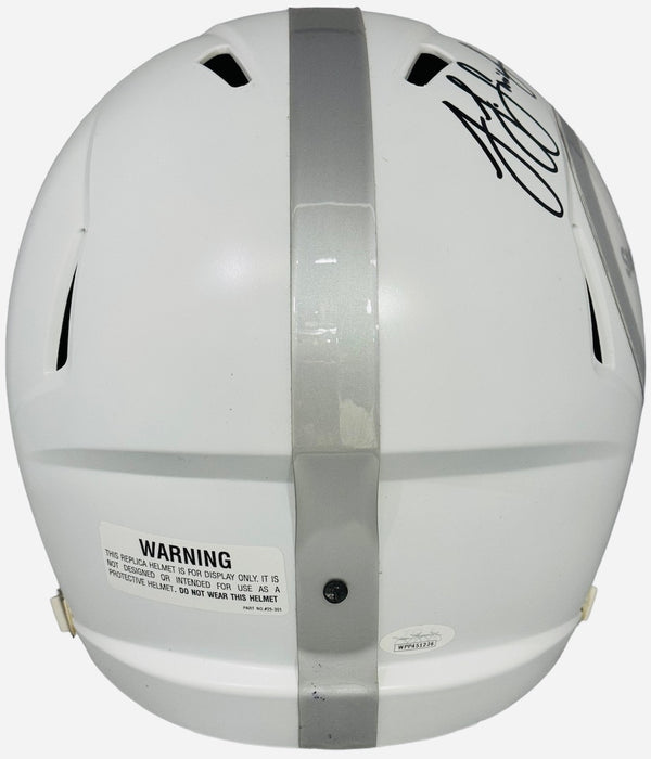 juju smith helmet Juju Smith Schuster Autographed Steelers Riddell Ice Full Size Helmet