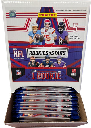 2024 Panini Rookies & Stars Football Gravity Feed 48 Packs Per Box