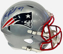 Rob Gronkowski Autographed Patriots Full Size Riddell Speed Helmet (JSA)