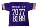 Purple People Eaters Autographed Custom Jersey Eller/ Marshall/ Larsen/Page (Beckett)