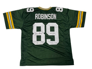 Dave Robinson Autographed HOF 2013 Custom Jersey (JSA)