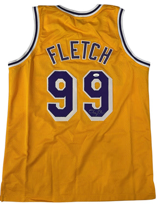 Chevy Chase Autographed Lakers Custom Basketball Jersey (JSA)