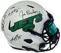 New York Jets Signed Sack Exchange Full Size Speed Replica Helmet (JSA Witness)