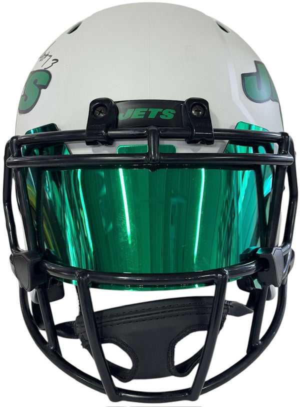 New York Jets Signed Sack Exchange Full Size Speed Replica Helmet (JSA Witness)