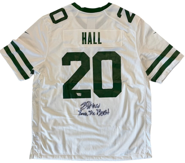 Breece Hall Autographed New York Jets Authentic Nike Jersey (Fanatics)