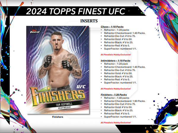 2024 Topps UFC Finest Hobby Box