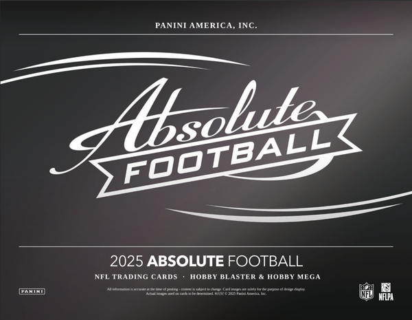 2025 Panini Absolute Football Hobby Mega Box(Exclusive Teal Parallels & Ultra Rare KABOOM)
